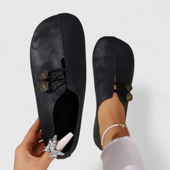 Kyline | Mocasines Elegantes y Plegables - Marrón claro