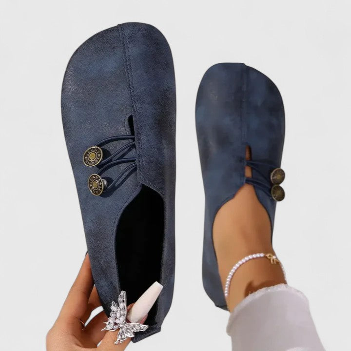 Kyline | Mocasines Elegantes y Plegables - Marrón claro