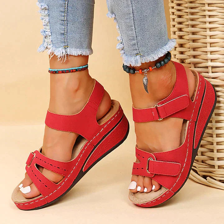 Sandy | Sandalias Ortopédicas con Cuña Cómodas