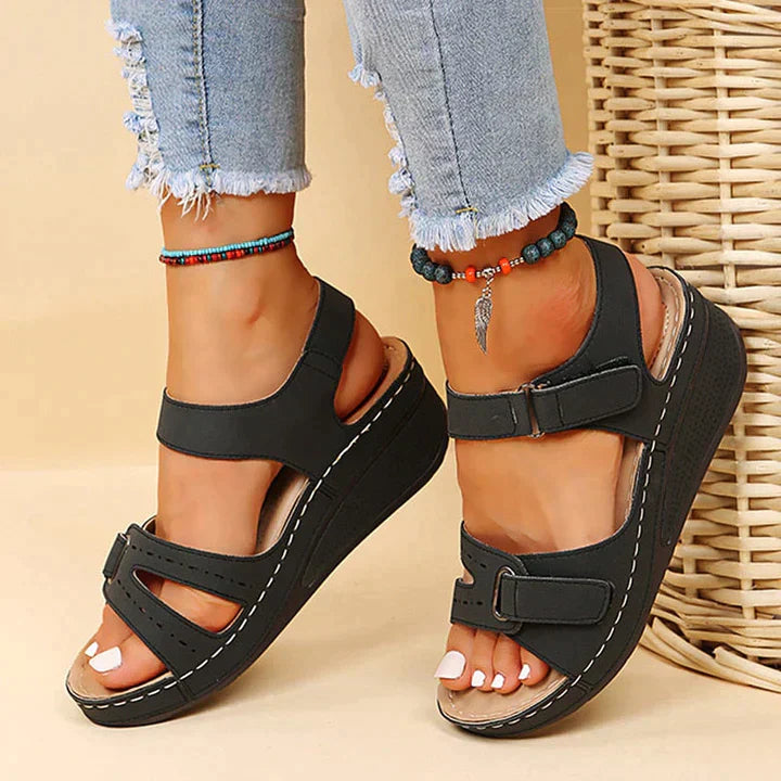 Sandy | Sandalias Ortopédicas con Cuña Cómodas