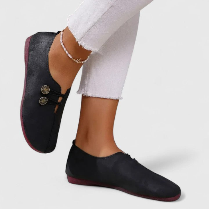 Kyline | Mocasines Elegantes y Plegables - Marrón claro