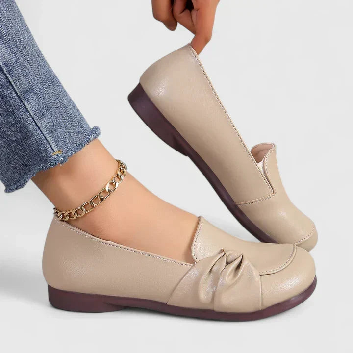 Iva | Mocasines Elegantes y Cómodos - Negro