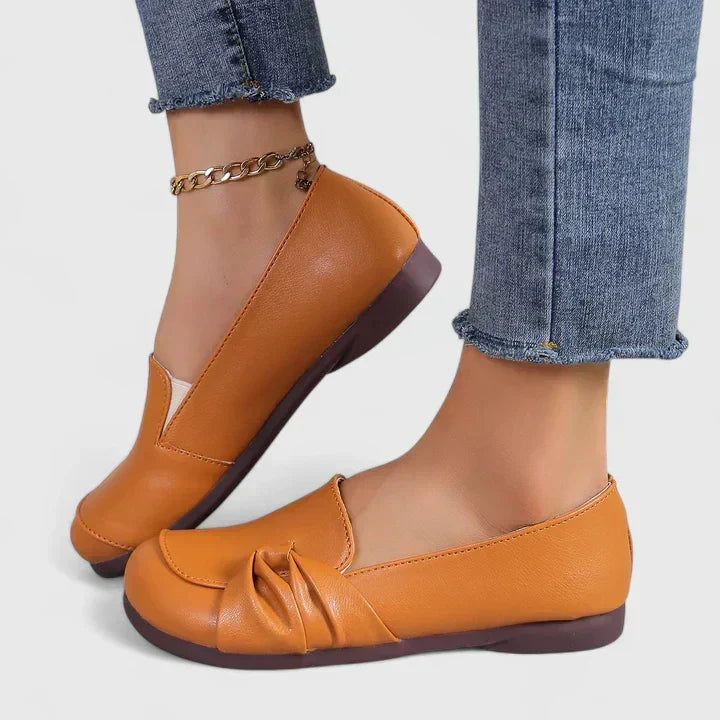 Iva | Mocasines Elegantes y Cómodos - Negro