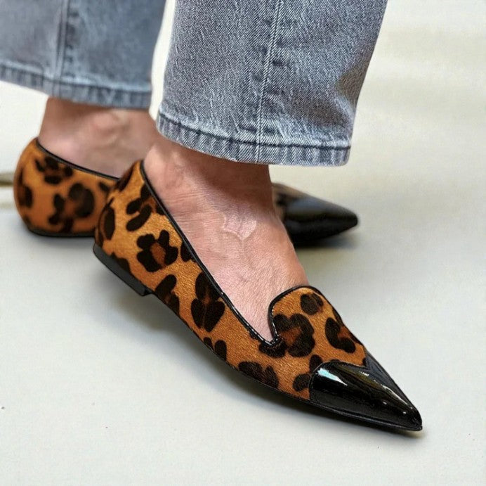 Millie | Bailarinas con Estampado Animal - Leopardo
