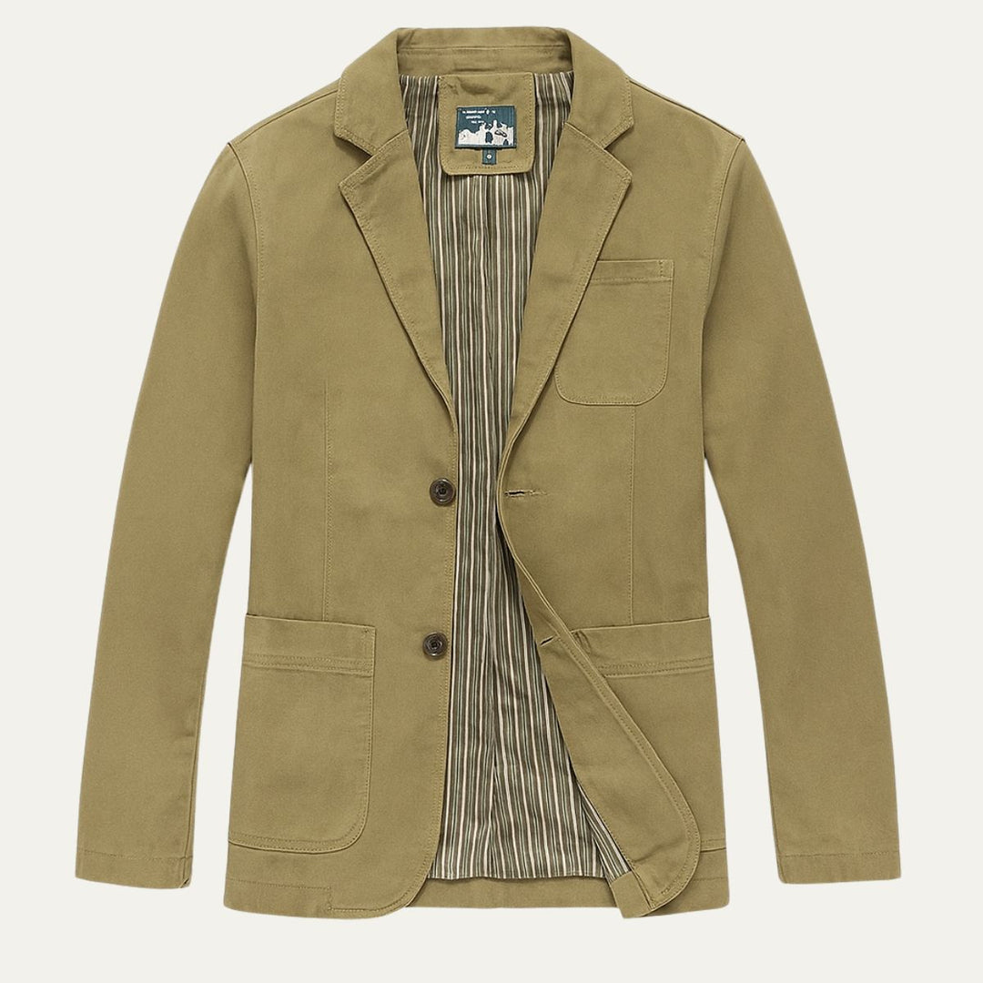Iago | El Rompevientos de Algodón para Hombres Estilo Blazer de Reykjavik con Bolsillos