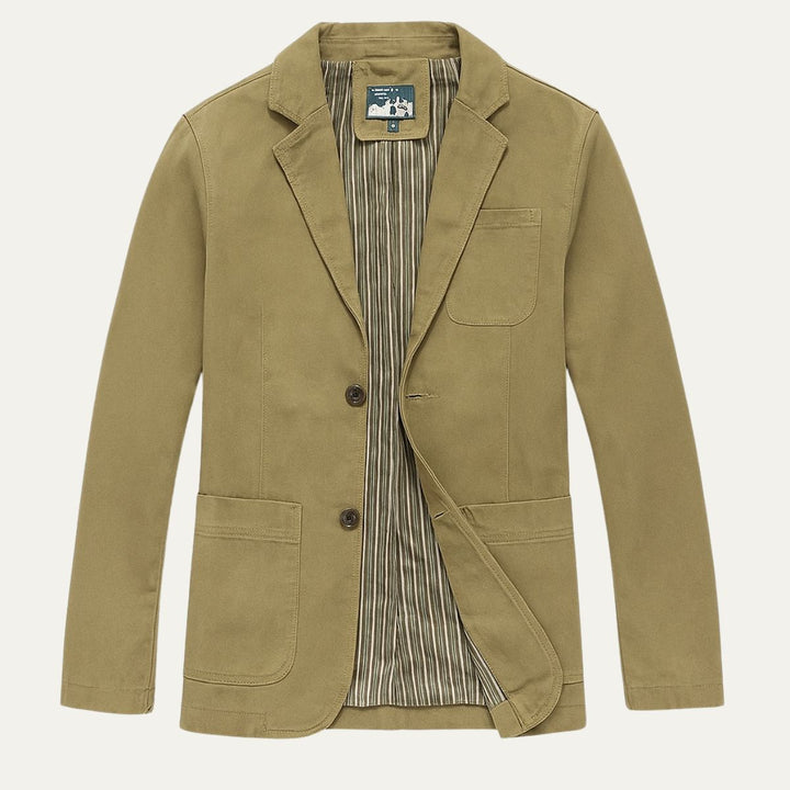 Iago | El Rompevientos de Algodón para Hombres Estilo Blazer de Reykjavik con Bolsillos