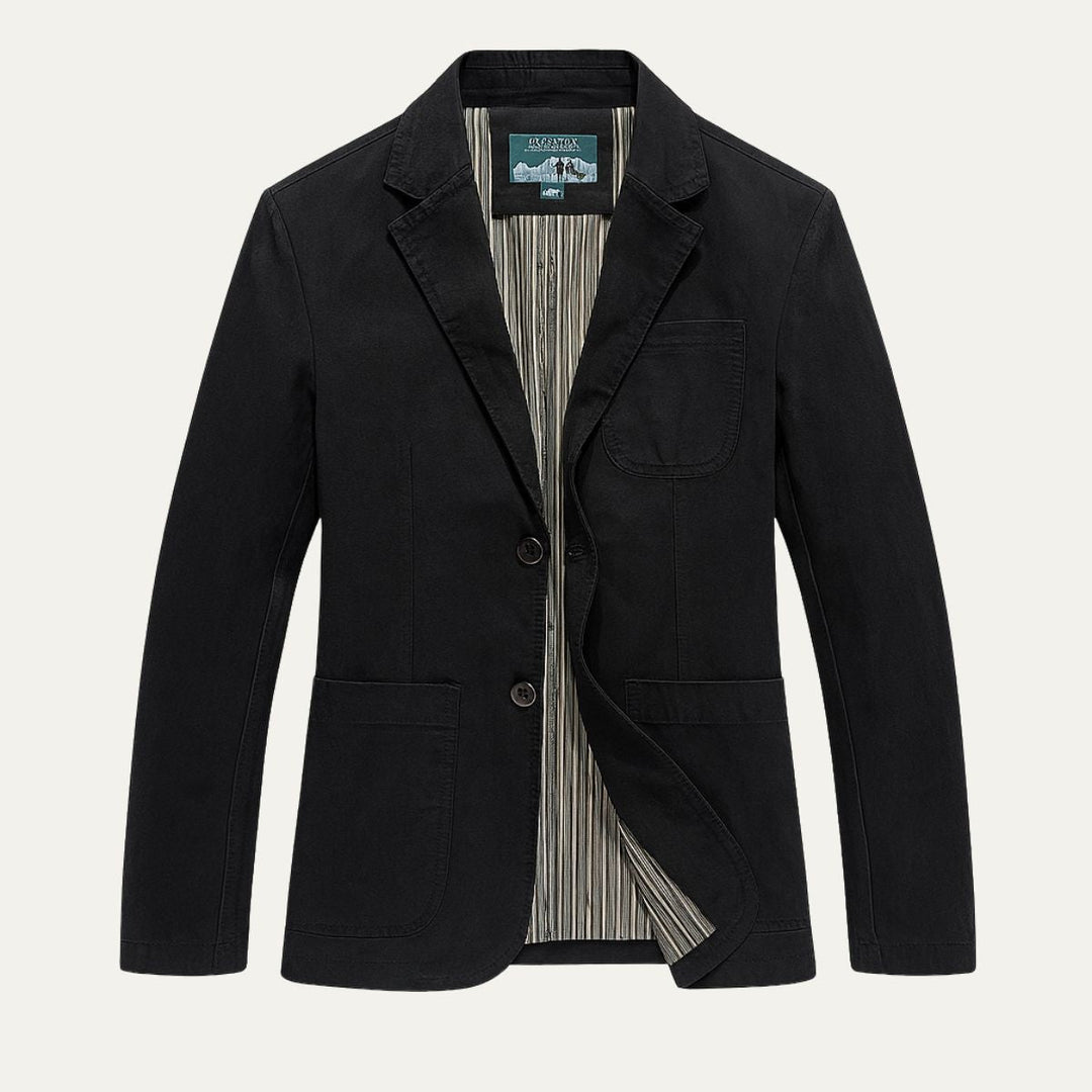 Iago | El Rompevientos de Algodón para Hombres Estilo Blazer de Reykjavik con Bolsillos