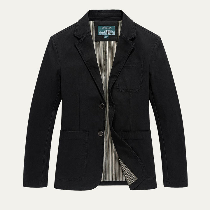 Iago | El Rompevientos de Algodón para Hombres Estilo Blazer de Reykjavik con Bolsillos