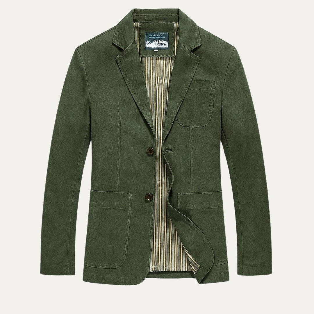 Iago | El Rompevientos de Algodón para Hombres Estilo Blazer de Reykjavik con Bolsillos