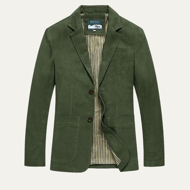 Iago | El Rompevientos de Algodón para Hombres Estilo Blazer de Reykjavik con Bolsillos
