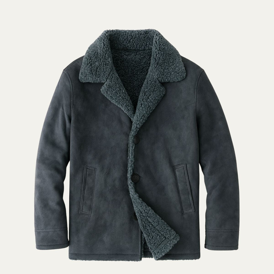 Ezequiel | El Abrigo de Piel de Oveja Aspen – Abrigo Clásico de Invierno para Hombre