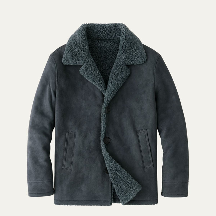 Ezequiel | El Abrigo de Piel de Oveja Aspen – Abrigo Clásico de Invierno para Hombre