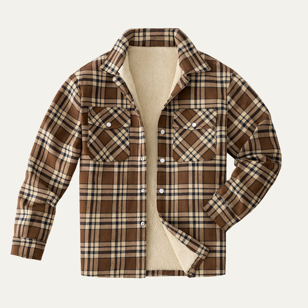 Faustino | La Chaqueta Exterior Forrada de Forro Polar Arizona para Hombres