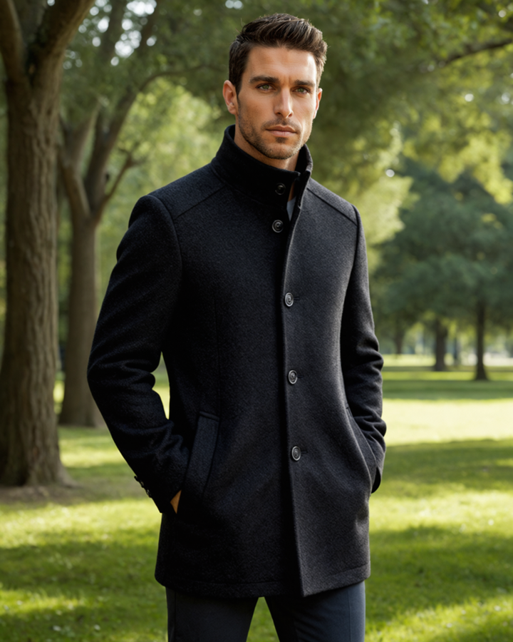 Braulio | El Abrigo de Invierno de Lana Premium para Hombre Highlander