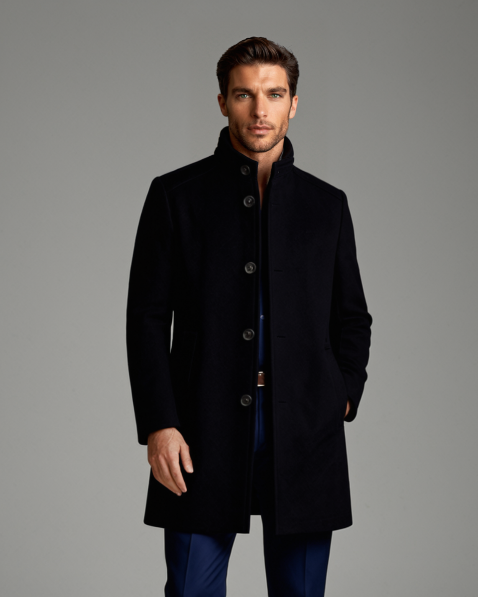 Braulio | El Abrigo de Invierno de Lana Premium para Hombre Highlander