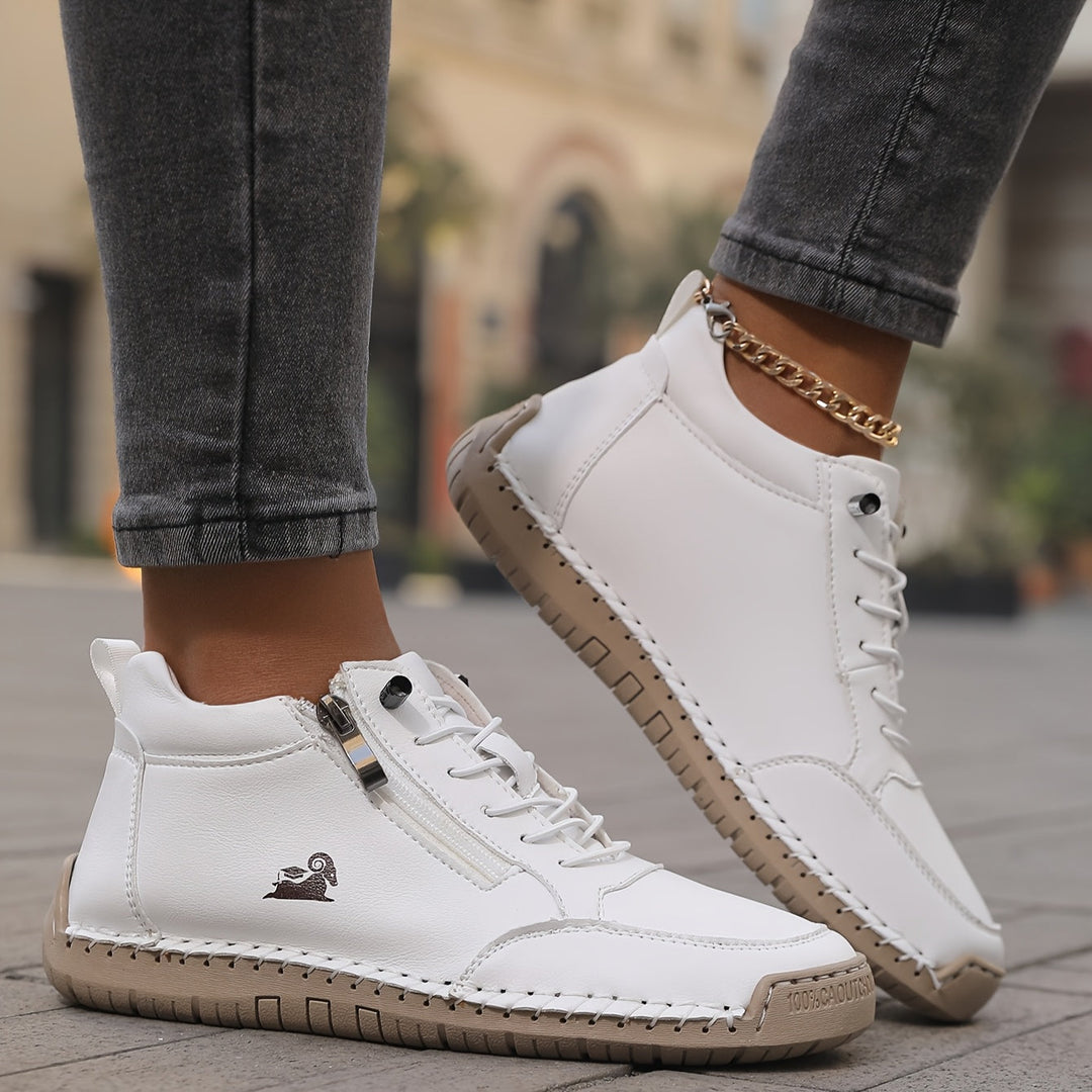 Mila | Zapatillas Ortopédicas con Cremallera