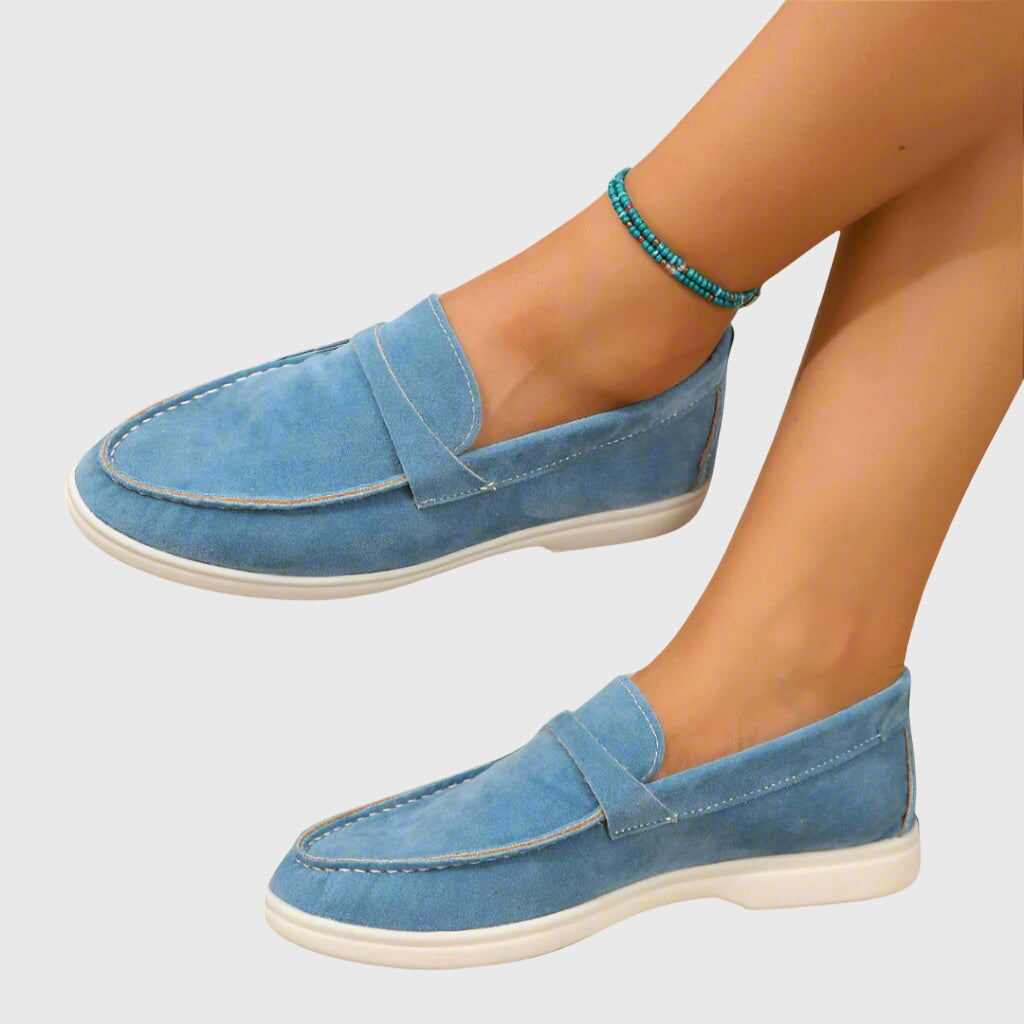 Molly | Mocasines Ortopédicos Antideslizantes - Camel