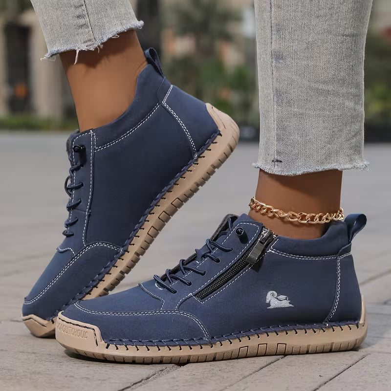 Mila | Zapatillas Ortopédicas con Cremallera