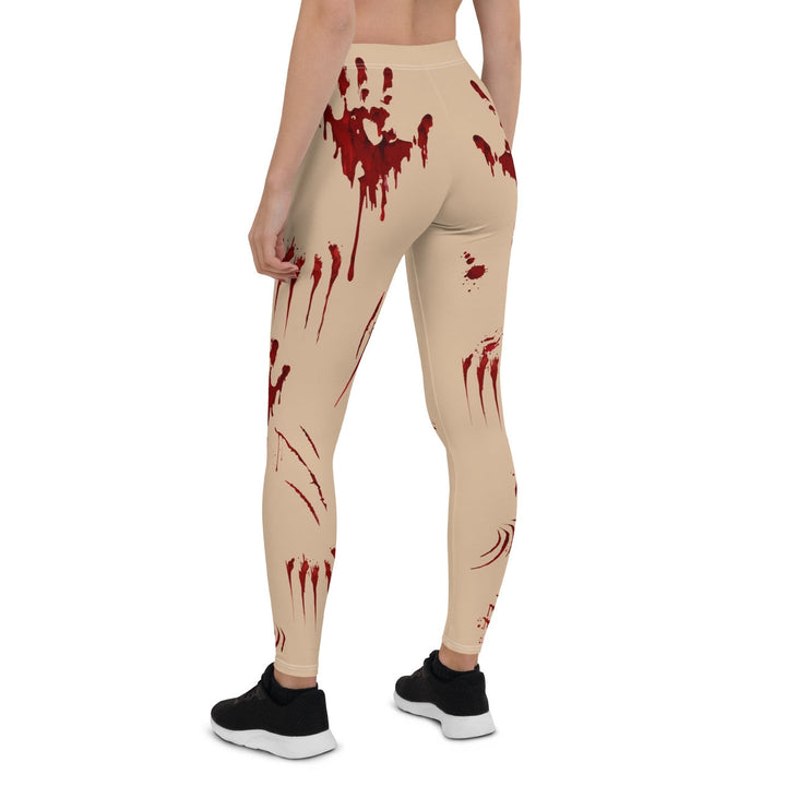 Leggings de Halloween Salpicaduras de Sangre con estampado de manchas de sangre – imagen 13
