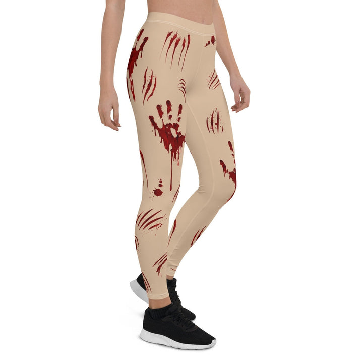 Leggings de Halloween Salpicaduras de Sangre con estampado de manchas de sangre – imagen 15