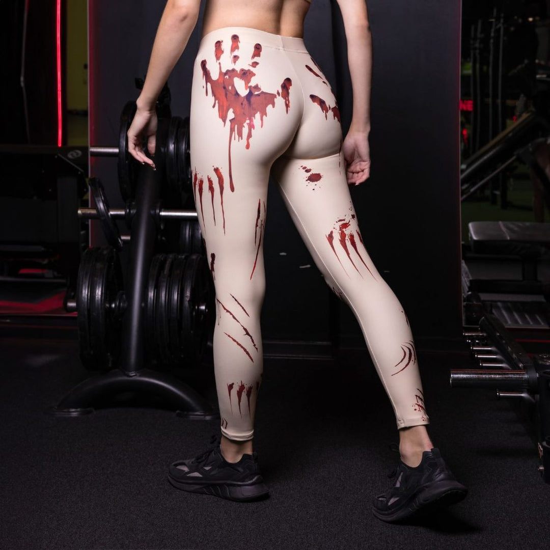 Leggings de Halloween Salpicaduras de Sangre con estampado de manchas de sangre – imagen 8