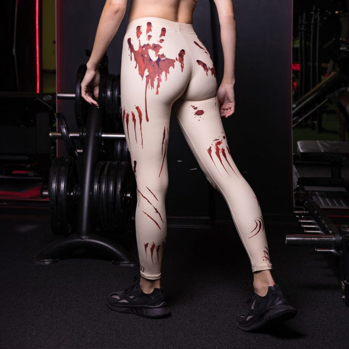 Leggings de Halloween Salpicaduras de Sangre con estampado de manchas de sangre – imagen 8