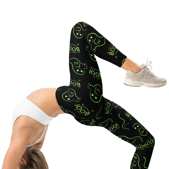 Leggings de Halloween Fantasmas Boo con estampado de fantasmas – imagen 11