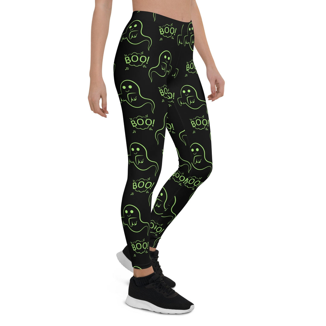 Leggings de Halloween Fantasmas Boo con estampado de fantasmas – imagen 8