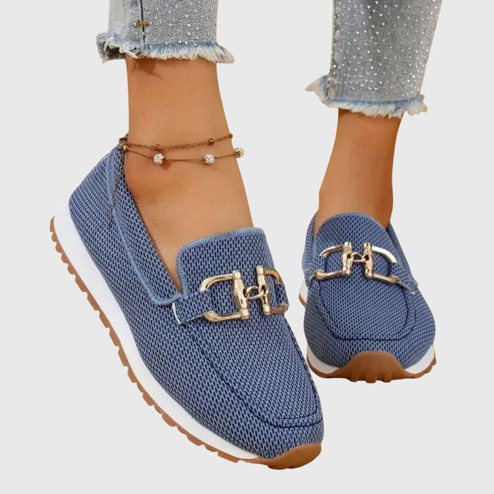Susie | Zapatillas Ortopédicas Estilo Mocasín - Beige