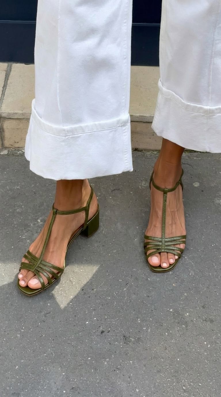 Allegra | Sandalias Doradas Elegantes para el Día a Día