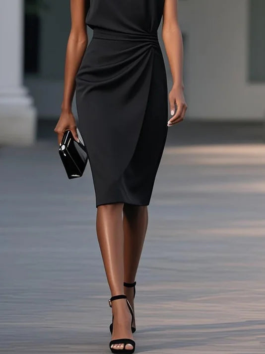 ALESSIA | Vestido midi de diseño