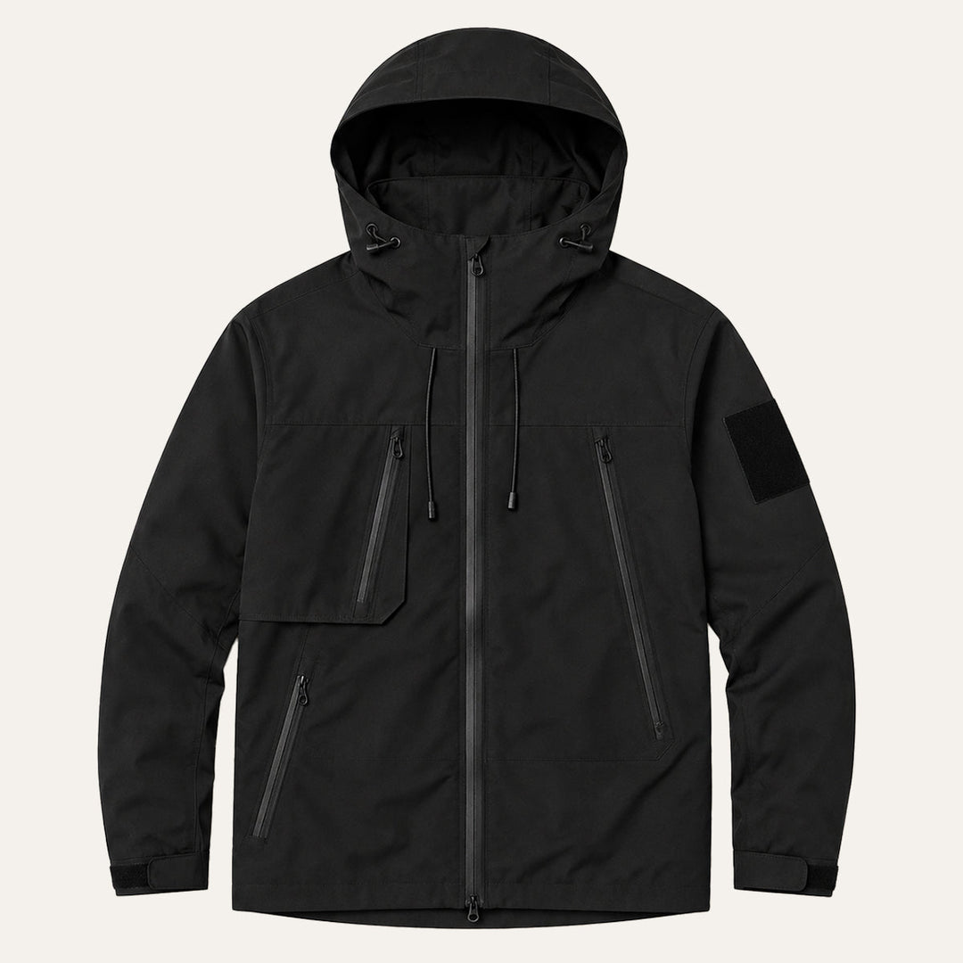 Eladio | La Chaqueta Ligera Impermeable Seathwaite – Chaqueta de Lluvia con Capucha para Hombres