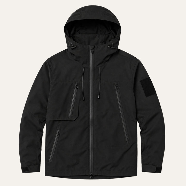 Eladio | La Chaqueta Ligera Impermeable Seathwaite – Chaqueta de Lluvia con Capucha para Hombres