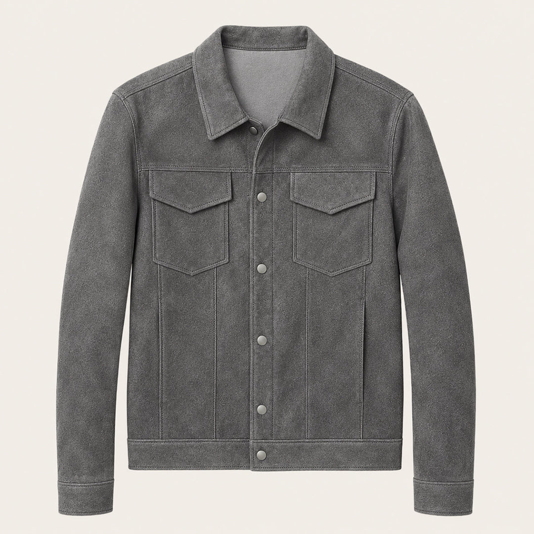 Zuri | La Chaqueta de Trabajo Casual de Suede para Hombre Inverness