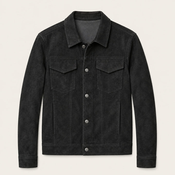 Zuri | La Chaqueta de Trabajo Casual de Suede para Hombre Inverness