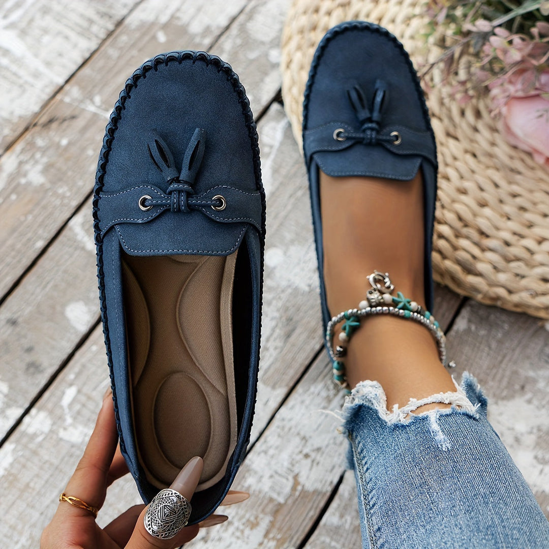 Nadine | Mocasines Clásicos con Borlas