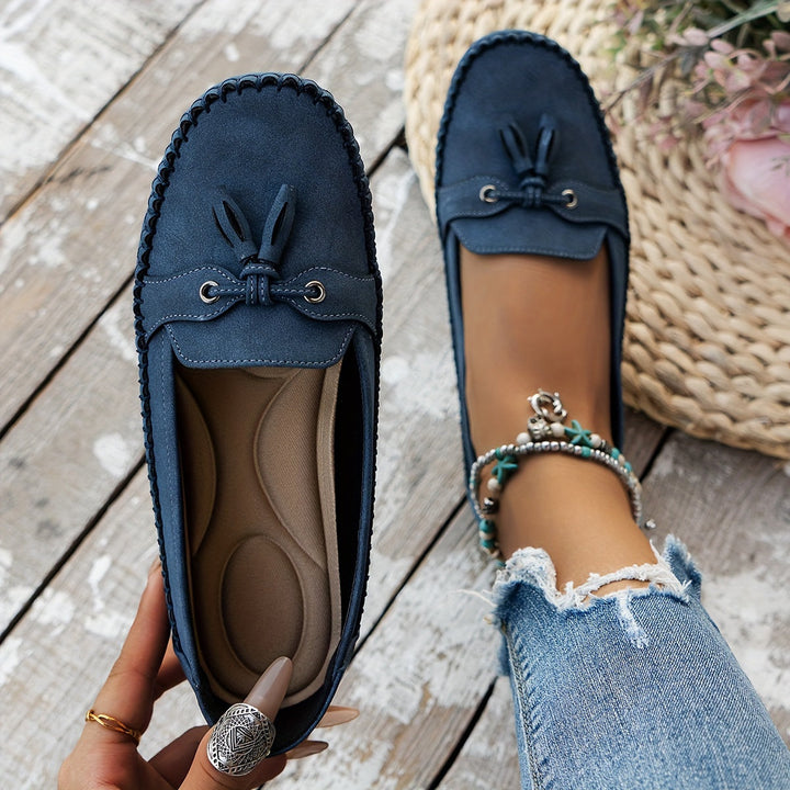 Nadine | Mocasines Clásicos con Borlas