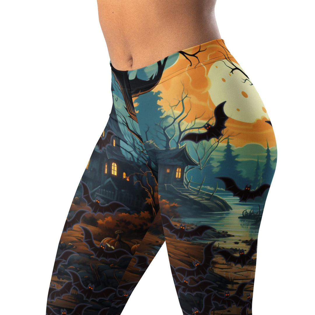 Leggings de Halloween Murciélagos con estampado de murciélagos – imagen 12
