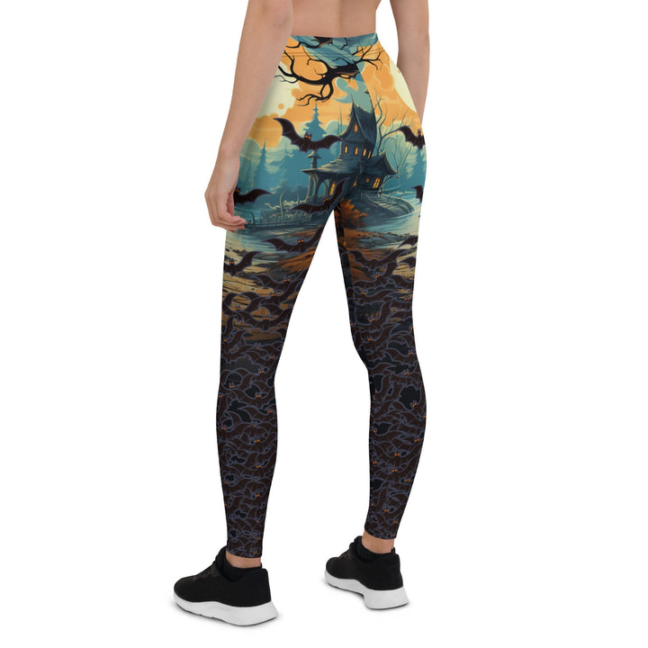 Leggings de Halloween Murciélagos con estampado de murciélagos – imagen 9