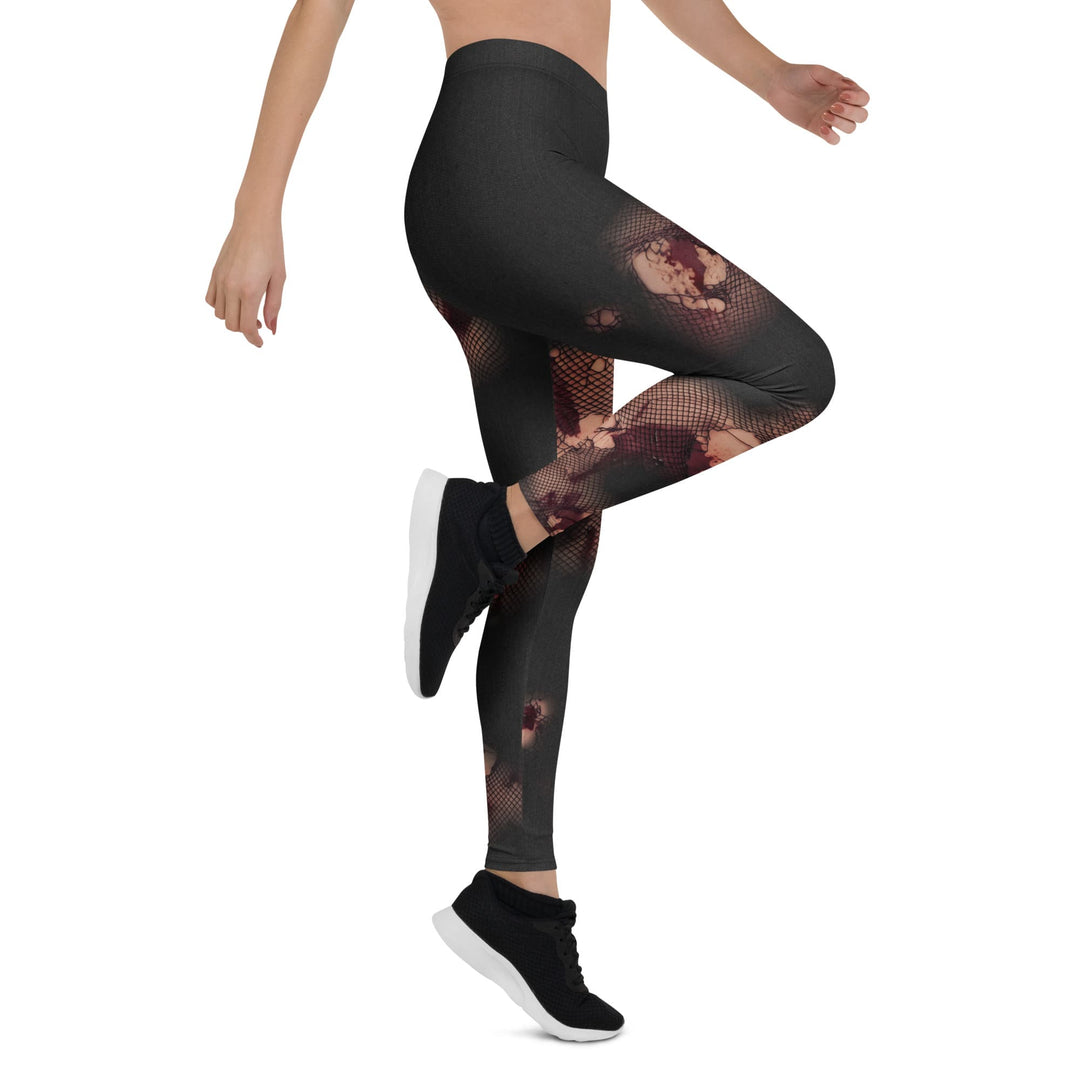 Leggings de Halloween Flores Fantasma con estampado de flores fantasma – imagen 10