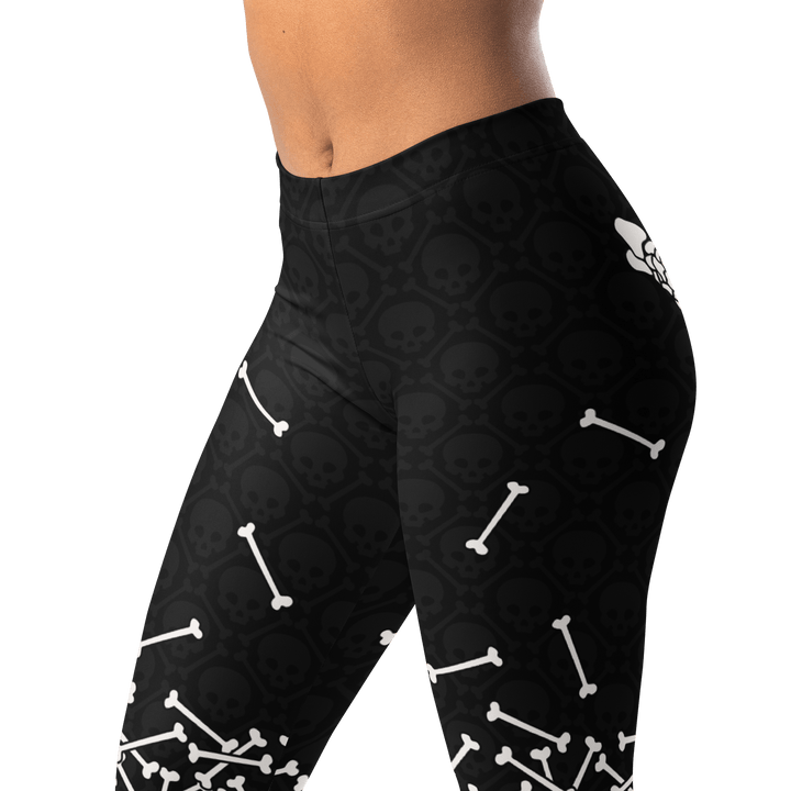 Leggings de Halloween Manos de Esqueleto con estampado de manos de esqueleto – imagen 11