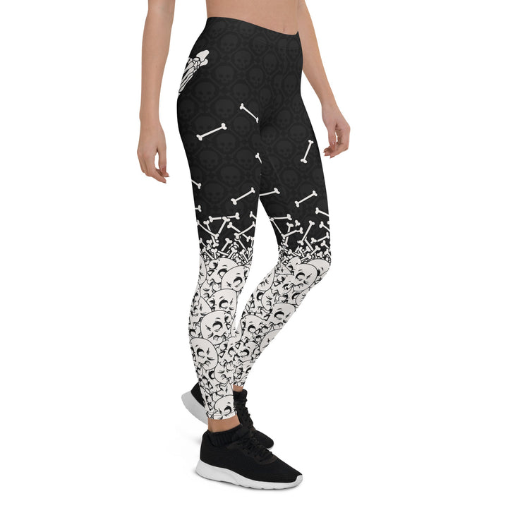 Leggings de Halloween Manos de Esqueleto con estampado de manos de esqueleto – imagen 9