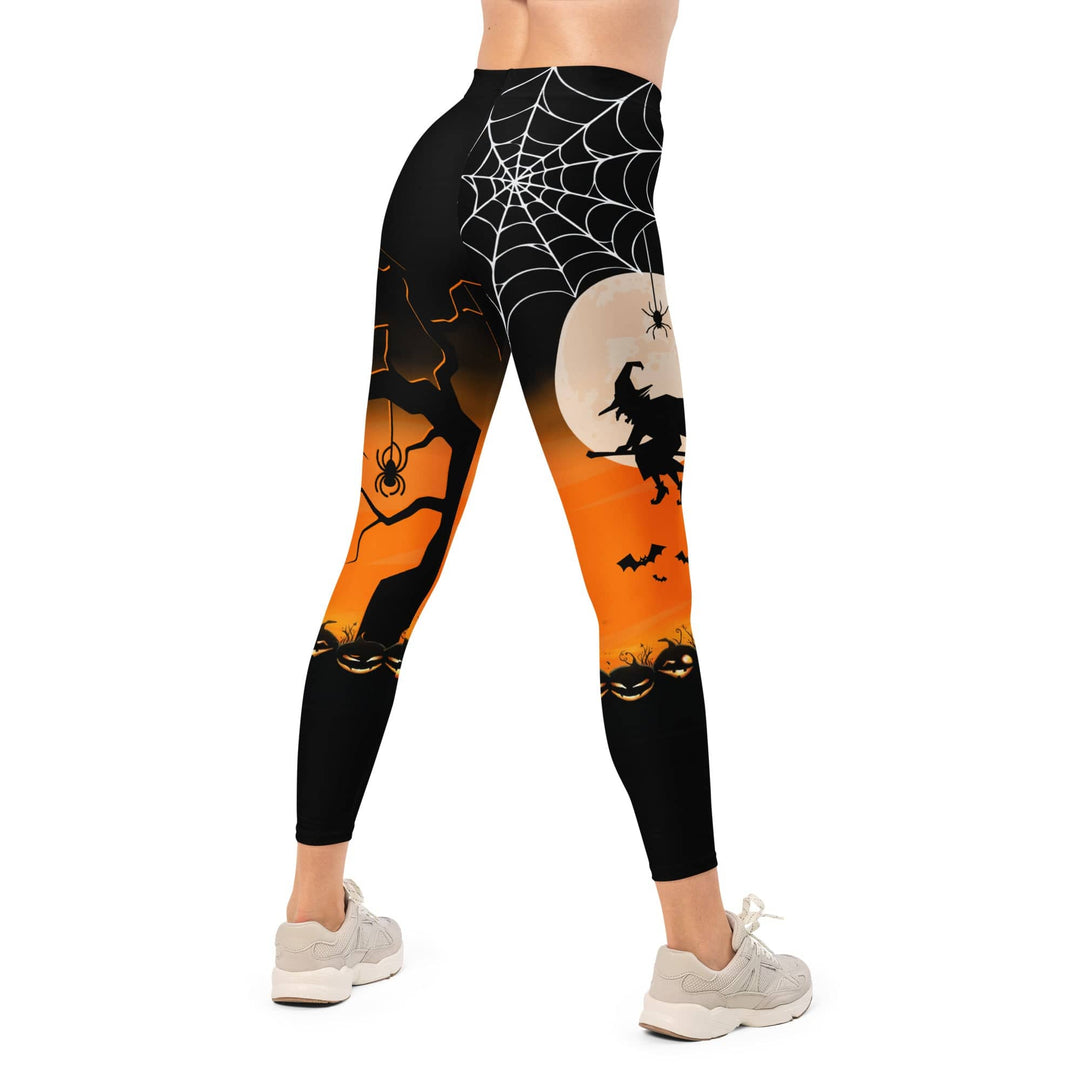 Leggings de Halloween Noche de Luna con estampado nocturno con motivos de Halloween – imagen 12