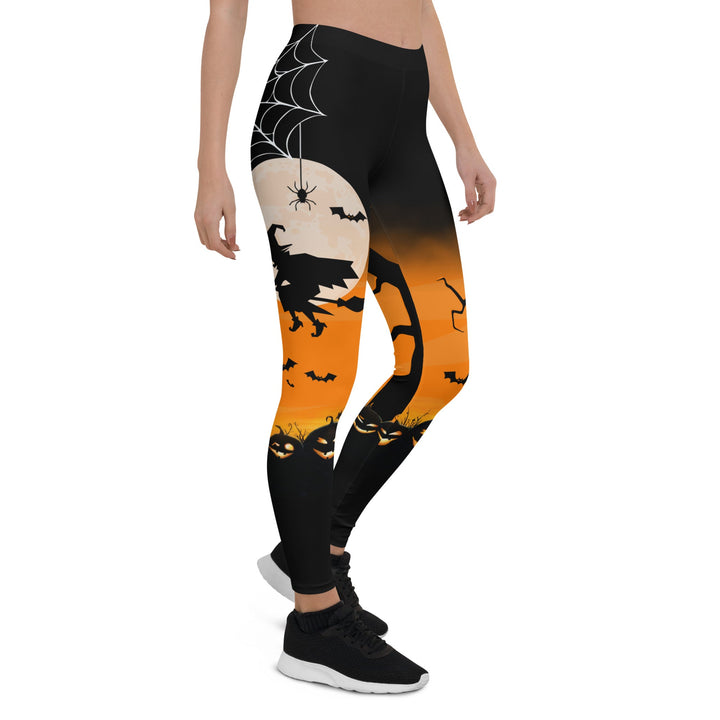 Leggings de Halloween Noche de Luna con estampado nocturno con motivos de Halloween – imagen 11
