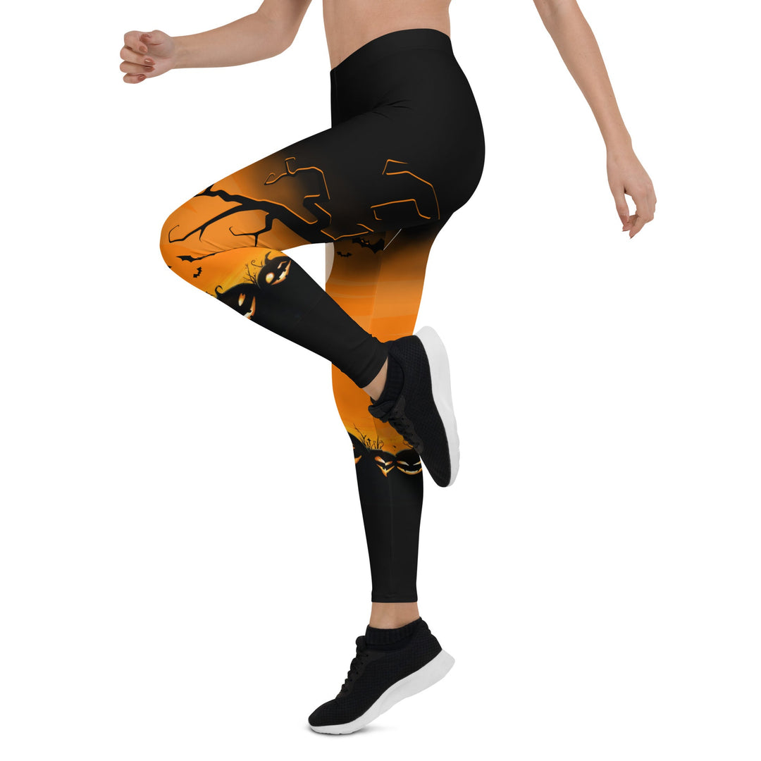 Leggings de Halloween Noche de Luna con estampado nocturno con motivos de Halloween – imagen 9