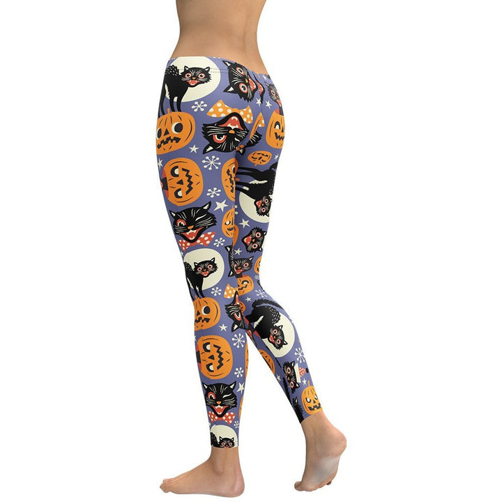 Leggings de Halloween Clásico de Halloween con estampado clásico de Halloween – imagen 2