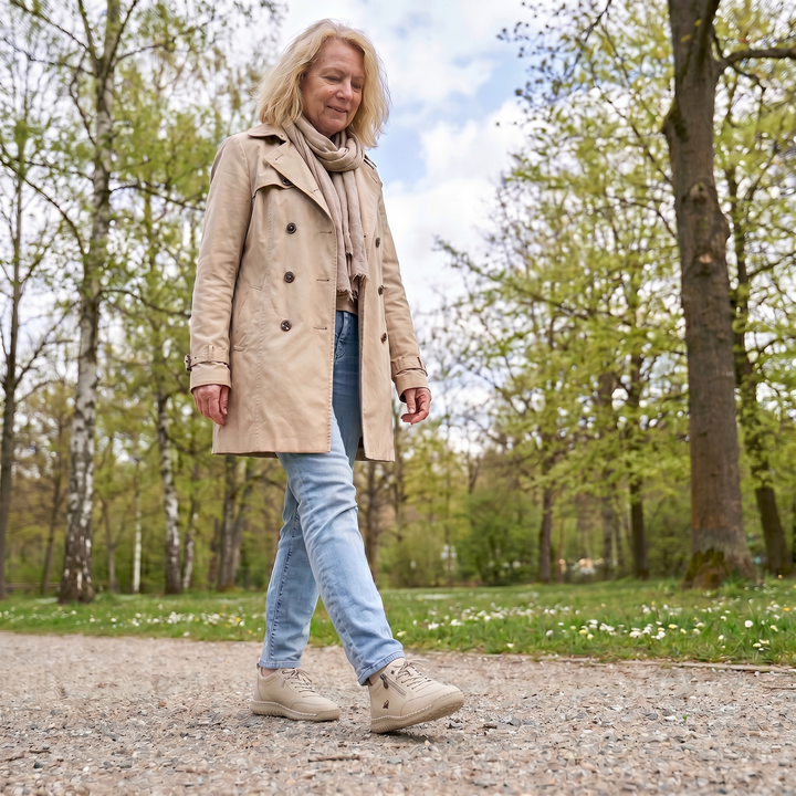 Mila | Zapatillas Ortopédicas con Cremallera