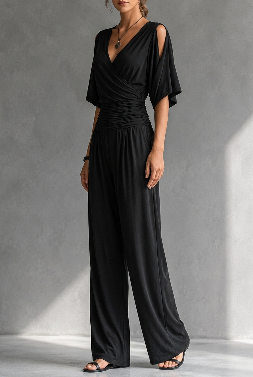 Chiara | Mono Elegante con Hombros Descubiertos