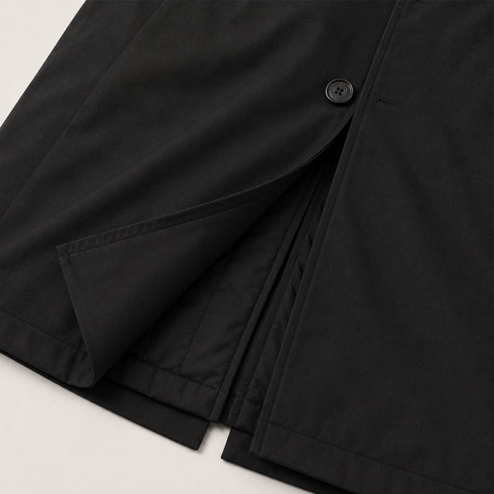 Donato | La Parka con Capucha Oldborough para Hombre – Abrigo Lluvioso Térmico y Impermeable
