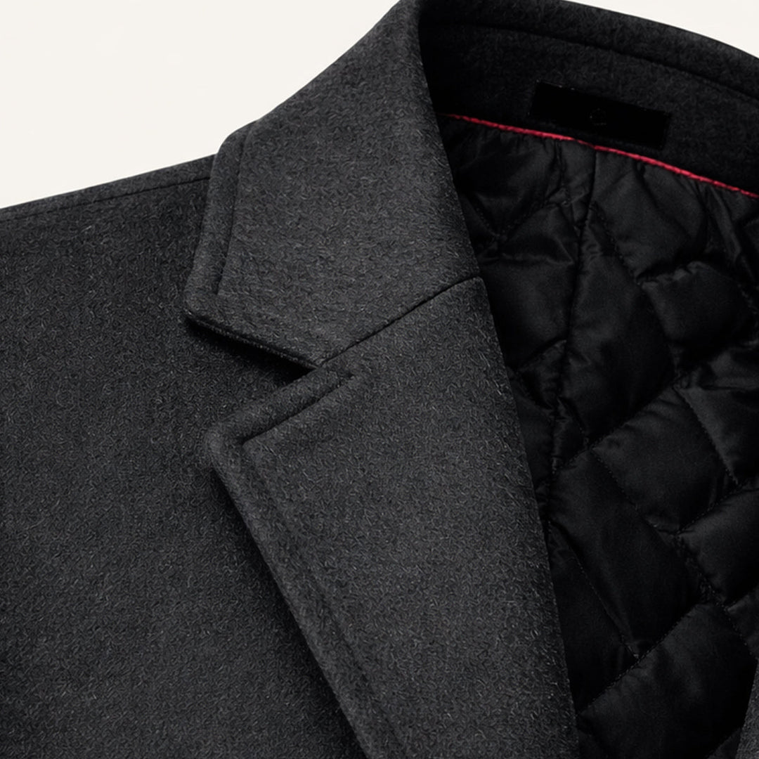 Asier | El Abrigo Largo Elegante de Invierno para Hombre Ascot